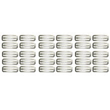 30 Stück Scuba Tauchgewicht Gürtelrutsche Keeper Ring Gurt Band Harness Belt Retainer Stopper Freitauchen Accessoires