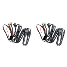 2X Motorrad LED Nebel Scheinwerfer Kabel Baum Kabel für R1200GS /ADV F800GS
