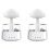 2X Rain Cloud Humidifier Ultrasonic Atomizer Aromatherapy Machine Atomizer Household Power Supply 5V 2A Non-Rechargeable 1