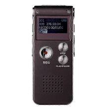 (Purple) Dictaphone enregistreur vocal 8 Go avec port USB, lecteur MP3 WAV, VAR, autonomie de 25 h, enregistrement téléphonique