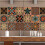 80 Pcs 3D Multi Moroccan Self-Adhesive Bathroom Kitchen Wall Stair Tile Sticker 3