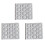 3X Clear Polycarbonate Dacquoise Cake Mold Oval Dakovaz Macaron Mould Cake Decorating Tool Bakeware 1