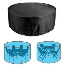 (239x58cm) Patio Furniture Covers, Outdoor Furniture Covers Waterproof Round Table Cover Heavy Duty Cover Toug