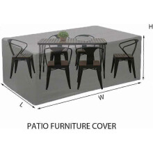 420D Square Garden Furniture Cover, Waterproof Garden Furniture Cover, 325*208*58CM