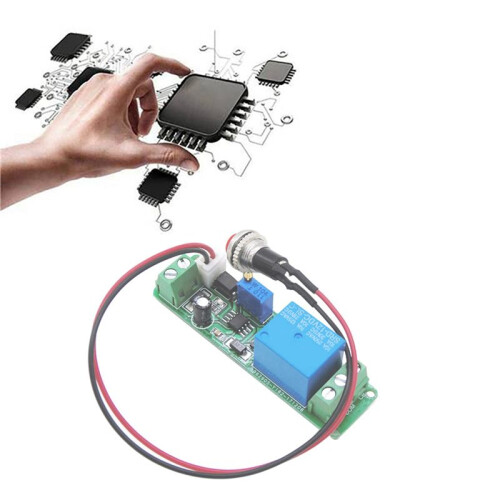2X  12V Timing Timer Delay 1-10S  Adjustable Relay with Indicator Light Turn OFF Relay Module Trigger Delay