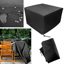 350*260*90CM Patio Furniture Covers, Outdoor Furniture Covers Waterproof Round Table Cover Heavy Duty