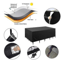 Garden Furniture Cover 210d Oxford Fabric Furniture Cover Waterproof 123*61*72cm