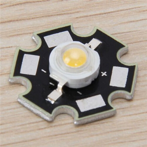 6X 3W High Power Star LED Light Lamp Bulb (White) 1