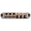 2X Roller Saddle Bridge with Posts and Spanner for Electric Guitar Silver 4