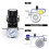 2X T2 Universal-Turbo-Boost-Controller mit Manuellem Manometer 1-150 PSI SR20DET SR Schwarz 1