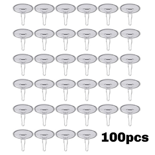 1000Pack Ceiling Hooks Adhesive Removable Wall Hanger, 2cm Disc Sticky Ceiling Hooks