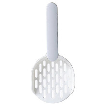 (Style 3) Łopata do żwirku dla kotów, ergonomiczna rączka, wąskie otwory sita, gładka powierzchnia do spłukiwania