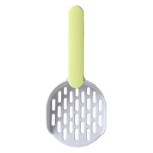 (Style 1) Łopata do żwirku dla kotów, ergonomiczna rączka, wąskie otwory sita, gładka powierzchnia do spłukiwania