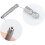 24 Pack Torx  Screwdriver Bit Set 1/4 Inch Hex Shank T5-T40 Star Screwdriver Tool Kit with 2 Pack Handle 2