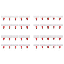 Chicken Nipples Tee Fittings - Fully Automatic Poultry Waterers Kit Chicken Water Drinker 60 Pack