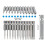 24 Pack Torx  Screwdriver Bit Set 1/4 Inch Hex Shank T5-T40 Star Screwdriver Tool Kit with 2 Pack Handle 9