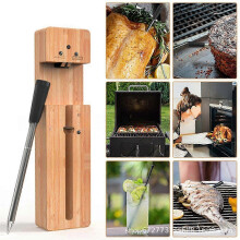 (1 Probes) Smart Meat Thermometer with Bluetooth 50m Long Range for Oven Grill BBQ Smoker Rotisserie