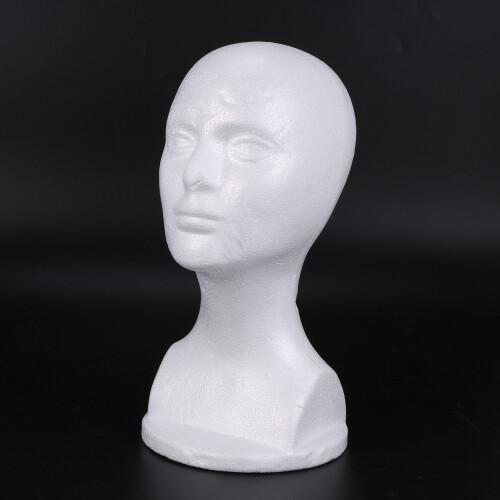2X  Mannequin Foam  Model Glasses Hat Wig Display Stand 2