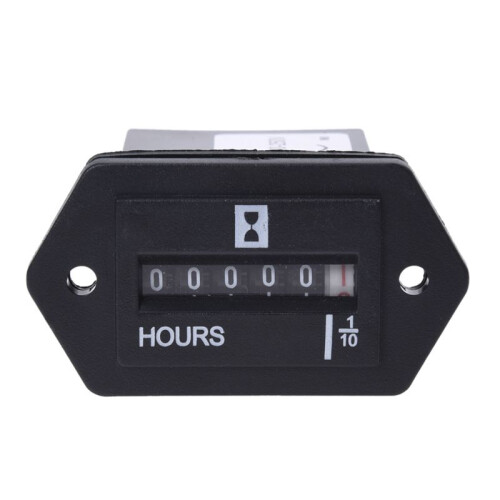 4X AC100-250V Electromechanical Hour Meter Counter 1