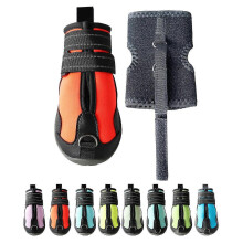 (black pinks, XL) Corrective Dog Shoes for Dragging Paws, Drop Foot Brace with Adjustable Knob for Dogs