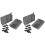 2X Aquarium Divider Tray Plastic Mesh Aquarium Egg Box Light Diffuser, Fish Tank Divider Filter Bottom Isolation 1