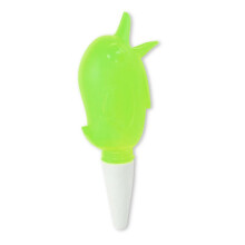 (green) Söpö linnunmuotoinen automaattinen kasvien itsekastelulaite, 70 ml, keraaminen annostelija, sisä- ja ulkokäyttöön ruukkukasveille