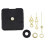 4X DIY Clock Metal Texture  Wall Clock Retro Wall Clock Movement Accessories 5
