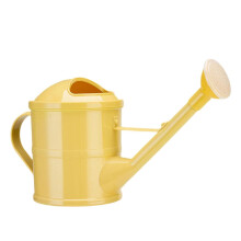 (Yellow) Kastelukannu 1,5 l, irrotettavalla suihkupäällä, muovia, parvekkeen ja puutarhan kasveille, keltainen
