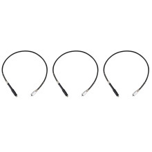 3X Cable Nuevo de Extension Herramienta de Amoladora para Ejes de Rotacion Flexible para Polishing Chuck Negro