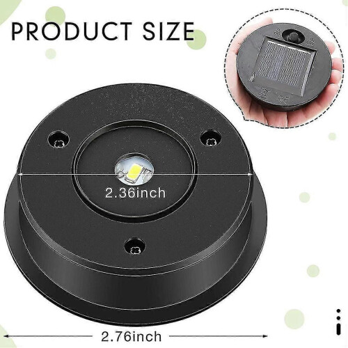 6 Pcs Solar Lights Replacement Top 7 Solar Lantern Parts LED Lid as shown 2