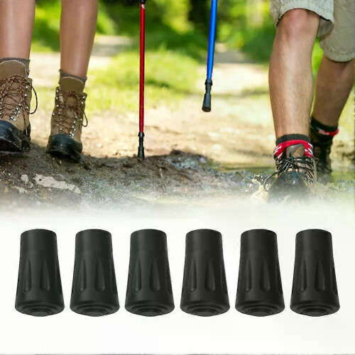 6pcs Walking Stick End Protector Non-slip Lightweight Pads 2