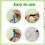 4Pcs LED Weeding Tools for Vinyl, Vinyl Weeding Tool with 2 Different Hooks Lighted Weeding Tool  Vinyl Tool 7