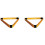 2X Wooden Billiard  Rack Solid Triangle Rack Pool  Racks Triangle Billiard  Racks Billiards Triangle Rack 1