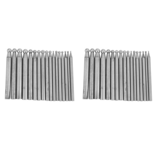 Set di Gioielli Dapping Block Gioiellieri con Set di Strumenti Gioielli 34 Pezzi Dapping Punch con Supporto Nel Plastica