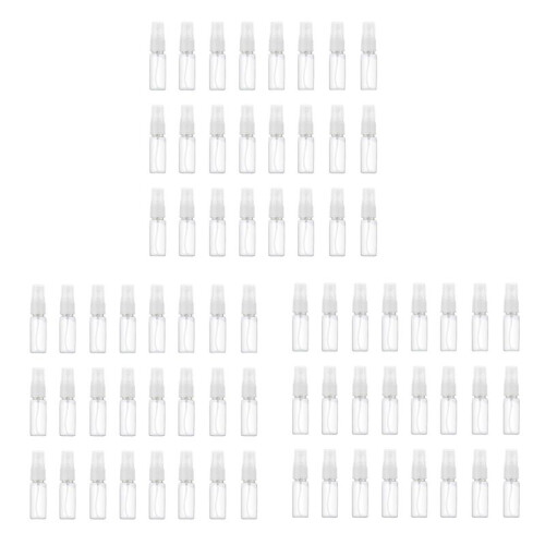 72Pcs 20Ml Transparent Empty Spray Bottles Portable Refillable Fine Mist Sprayer Bottles