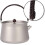 Camping Kettle 800ml Ultralight Rustproof Titanium for Hiking Backpacking Coffee Brewing 2