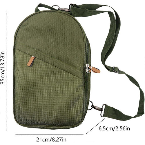 Large Capacity Camping Cookware Bag Adjustable Strap Multi-Compartment Utensil Organizer 2