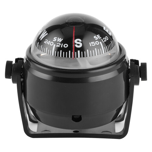 Boat Marine Compass 12V LED Display Direction Adjustable Bracket Durable ABS for Sailing 1