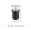 2X Marine Boat Drain Plug T-Handle Screw Adjustable Rubber Deck Drain Plug,Silver 19MM 8