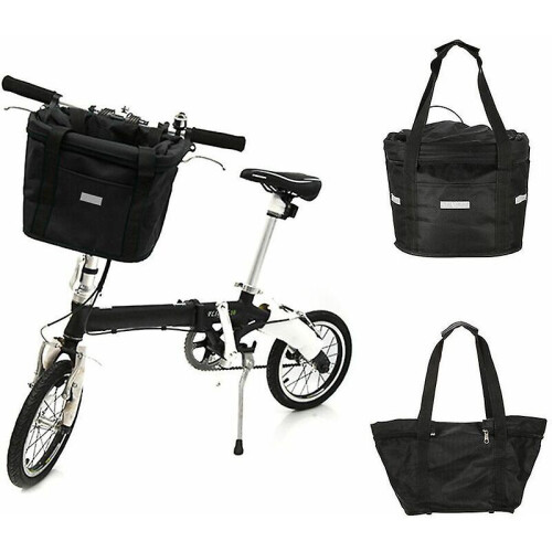 Bicycle Handlebar Basket Front Pannier Box for Pet Dog Cat Carrier 1
