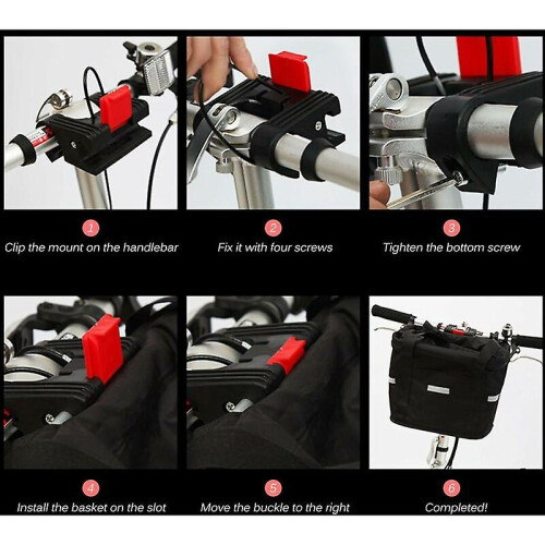 Bicycle Handlebar Basket Front Pannier Box for Pet Dog Cat Carrier 2