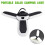 Foldable LED Solar Light Outdoor Waterproof Emergency Lamp for Caravan Camping 2