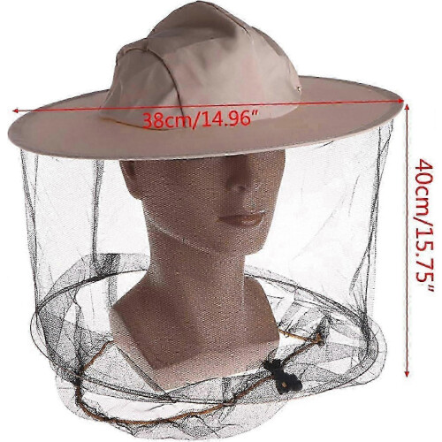 Beekeeper Hat with Veil Outdoor Beekeeping Equipment 1