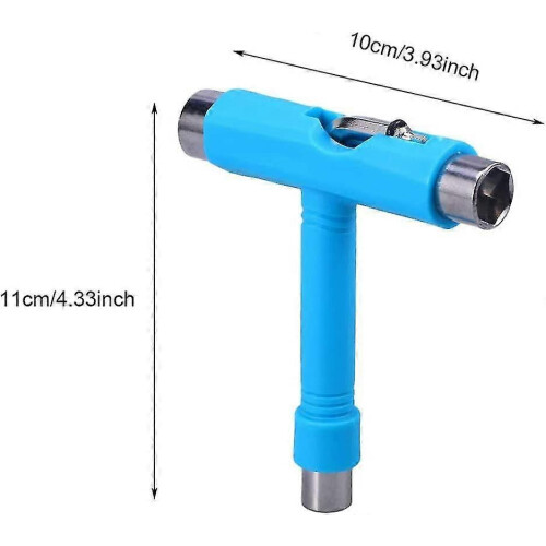 Jinyi S Tools Portable Skateboard T Tool with T Allen Key (2pcs) 1