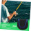 Custodia protettiva in tessuto blu per canna e mulinello da casting. 5
