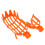 High Altitude Fruit Picker No Pole 2Piece Plastic Picker Without Pole Fruit Catcher Picking Tool Garden 4