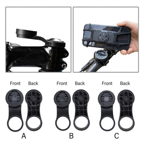 Bike Stem Extension Holder Rack Front Mount for Cycling Computer Stand Bracket Suitable bryton 1