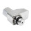 Stainless Steel Splitter Regulator Rotation Adjustable Hose Adapters for Technical Diving Silver 5