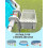 Multifunctional Poolside Storage Basket with Cup Holder Fits Most Frame Pools 1Pcs 3