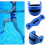 EVA Adjustable Swimming Float Belt Water Aerobic Training for Adults Children 3